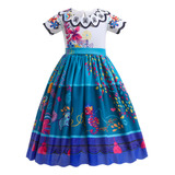 Disfraz De Encanto Para Cosplay, Vestido Mirabel Para Niñas