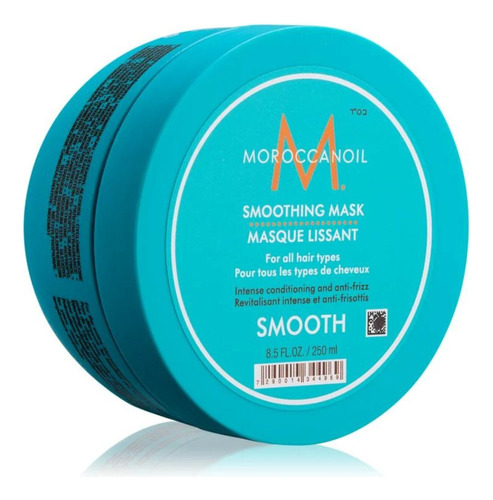 Mascara Baño De Crema Smooth X 250 Ml Moroccanoil