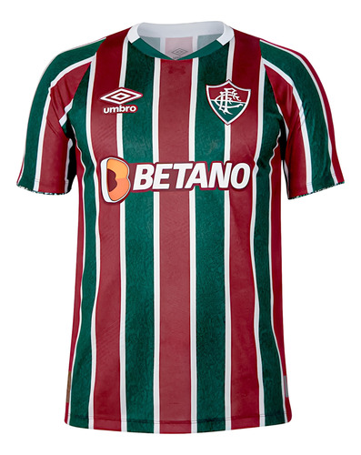 Camiseta Masculina Umbro Fluminense Torcedor - Original