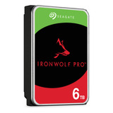 Seagate Ironwolf Pro St6000nt001 6tb 3.5 Sata/600 7200r Vvc Color Negro