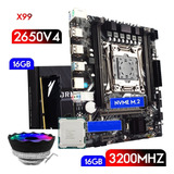 Kit Upgrade Gamer Intel Xeon E5-2650v4 X99 16gb Ddr4 +brinde