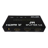 Splitter Hdmi 1x2 4k2k 1080p Hd Activo Amplificado C/fuente