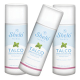 Talco Desodorante Pies Y Calzado Shelo Nabel® 185g 3 Pzas