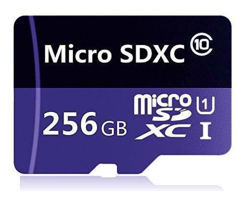 Tarjeta De Memoria Ggenerici Micro Sdxc Con Adaptador Sd 256gb