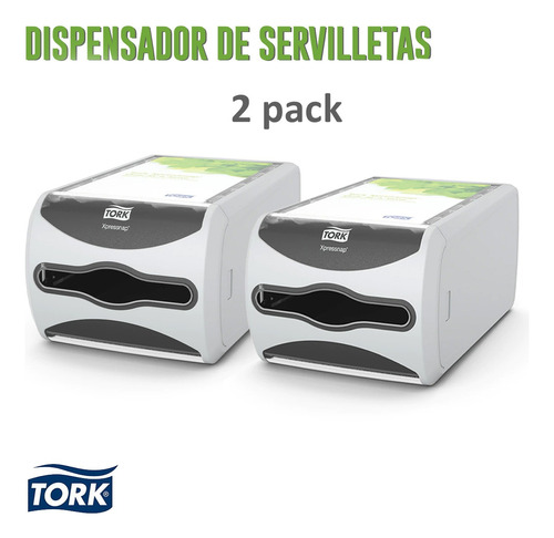 Dispensador Servilletas Para Mostrador Tork Pack 2 Unidades