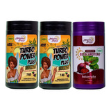 2 Turbo Power Bronze Plus + 1 Creme Betacaroteno Melanina