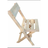 Silla Plegable De Madera 