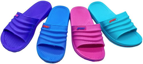 6 Pares Sandalias Mayoreo Chanclas Sport Hombre Mujer Niños