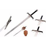 Espada Medieval Vilão Kurgan Highlander Tamanho Real 1,27 M