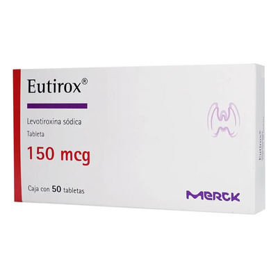 Eutirox Tabletas 150 Mcg, 50 Tabletas | Meses sin interés