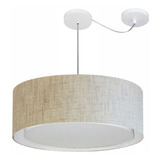 Lustre C/ Desvio De Centro Md-4317 Cupula Tec 60x25 Rustico