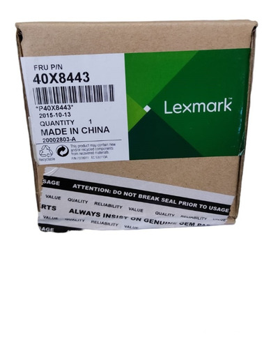 Lexmark M3150 Ms510 Ms610 Xm1145 Rodillo De Partida 40x8443