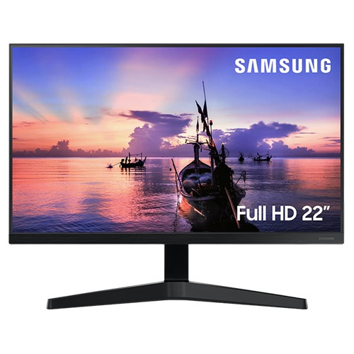 Monitor 21.5  Samsung Lf22t350-fhlczb Ips Hdmi Negro 75hz