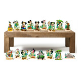 Kit Festa Centro De Mesa Mickey Safari Kit 16 Displays 20 Cm