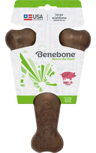 Benebone Wishbone Tocino Grande  - Envíos A Todo Chile