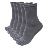 5 Pares De Calcetines Deportivos De Cinco Dedos For Hombre .