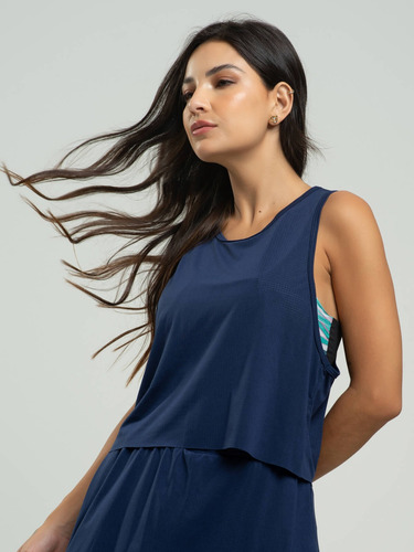 Regata Cropped Furadinho Dry Fit Moda Fitness Básica