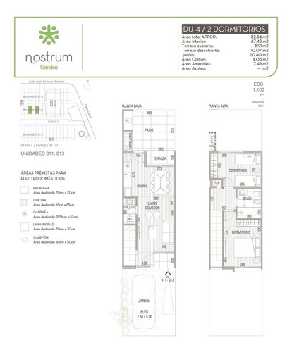 Nostrum Garden (013) Dúplex De 2 Dormitorios A La Venta En Prado Con Patio, Cochera Y Parrillero En Planta Baja A Estrenar 2027 - Imagen 4