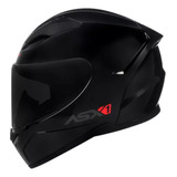 Capacete Asx/ Axxis City Start Brilhante Preto Grafite Solid