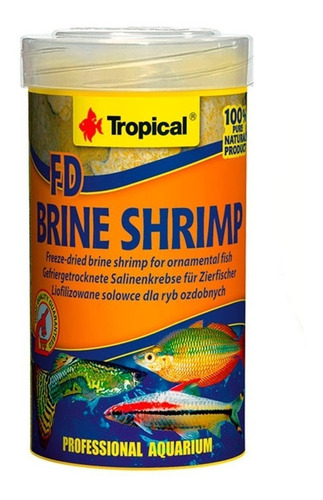 Ração Tropical Fd Brine Shrimp 8g