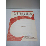 Adp Partitura Camino Verde Bolero Camilo Larrea / Ed. Edami