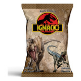 20 Bolsitas Cumpleaños Chips Bags Dinosaurios Jurassic World
