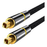 Cable De Audio Óptico Toslink De Fibra Digital Spdif Hifi 5.