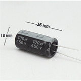 Capacitor Electrolitico 100uf 450v Genuino Teapo 105°c