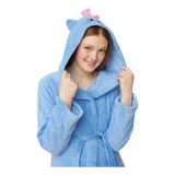 Pijama Bata Mouflon Disney Mujer Manta Con Capucha