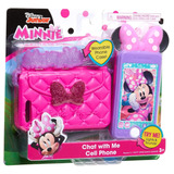 Minnie Mouse Celular De Juguete Chat Me Con Luz Y Sonido