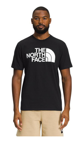 Polera Hombre The North Face Manga Corta Half Dome Negro