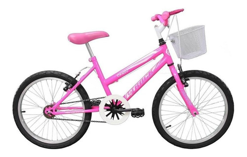 Bicicleta  Infantil Infantil Tk3 Track Cindy Aro 20 14.5  Freios V-brakes Cor Rosa