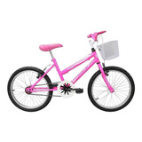 Bicicleta  Infantil Infantil Tk3 Track Cindy Aro 20 14.5  Freios V-brakes Cor Rosa