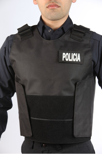 Chaleco Liso Funda Policia Tactica Blackops