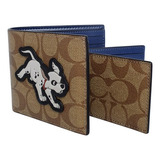 Cartera Coach Dalmata Disney Monogram Nueva 100% Original 