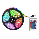 Luces Led Para Tv, Pc, Monitor De Juegos, Control Remoto Con