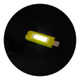 Mini Linterna Llavero Colgable Luz Led Recargable Usb