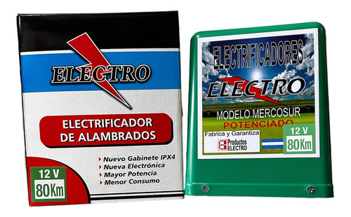 Boyero Electrificador 12v X 80km