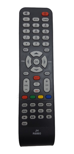 Control Remoto Smart Tv Para Daewoo Tcl Rca Netflix Rc199e