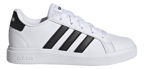 Tenis Casual adidas Grand Court Lace-up Niño Blanco