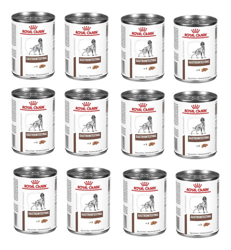 12 Latas Royal Canin Gastrointestinal High Energy 385g