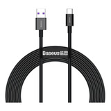 Cabo Usb Tipo Rápido C 66w 1m Baseus Para Samsung 