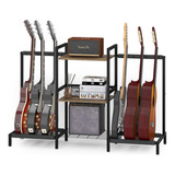 Usinso Soporte Para Guitarra Con 6 Espacios Para Multiples G