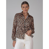 Camisa Animal Print Gonçala