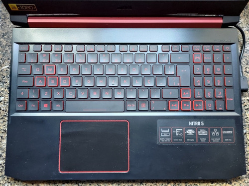 Notebook Gamer Acer Nitro 5 - Ryzen7 3750h - Gtx1650 - 1t +