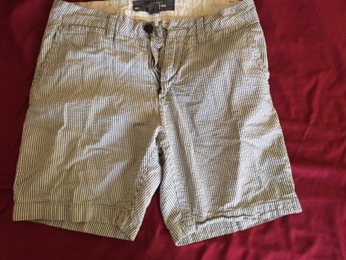 Shorts De Algodon Marca H&m Talla 29 Medio Uso