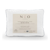 Travesseiro Neo Luxor Ecopluma Percal Algodão 233 Fios 50x70
