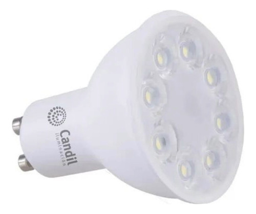 Lámpara  Foco Dicroica Led Gu10 7w X5