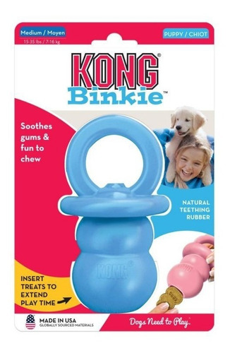 Kong Chupón  Binkie Para Cachorro Talla M