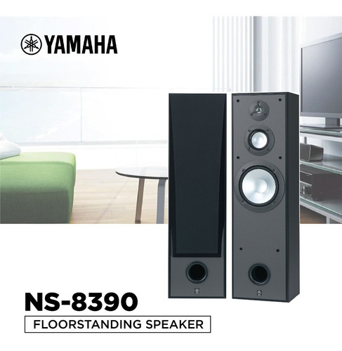 Parlante Yamaha Ns Ns8390  Negro 220v